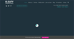 Desktop Screenshot of esurv.co.uk
